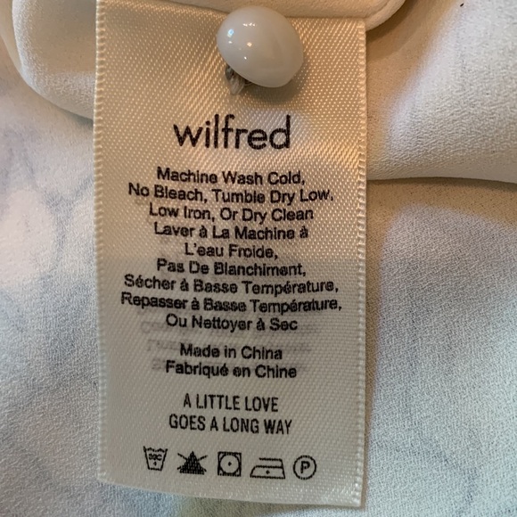 Wilfred small button front dress with floral pattern - Picture 7 of 8